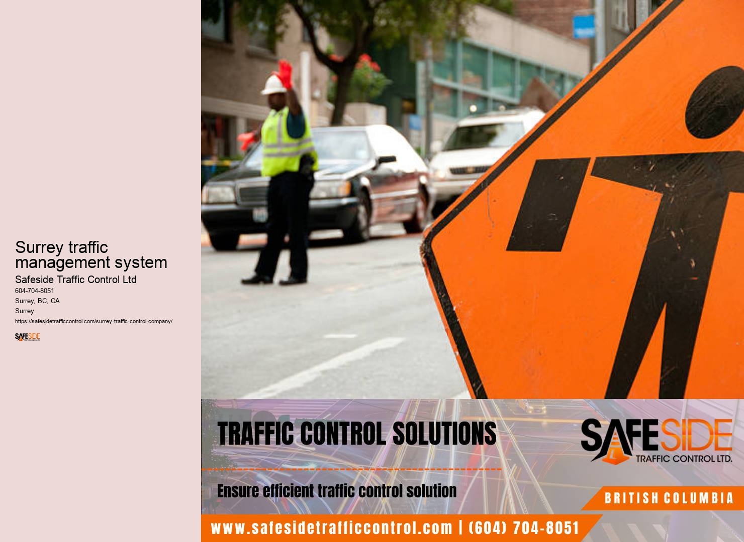 Surrey traffic control planning consultants