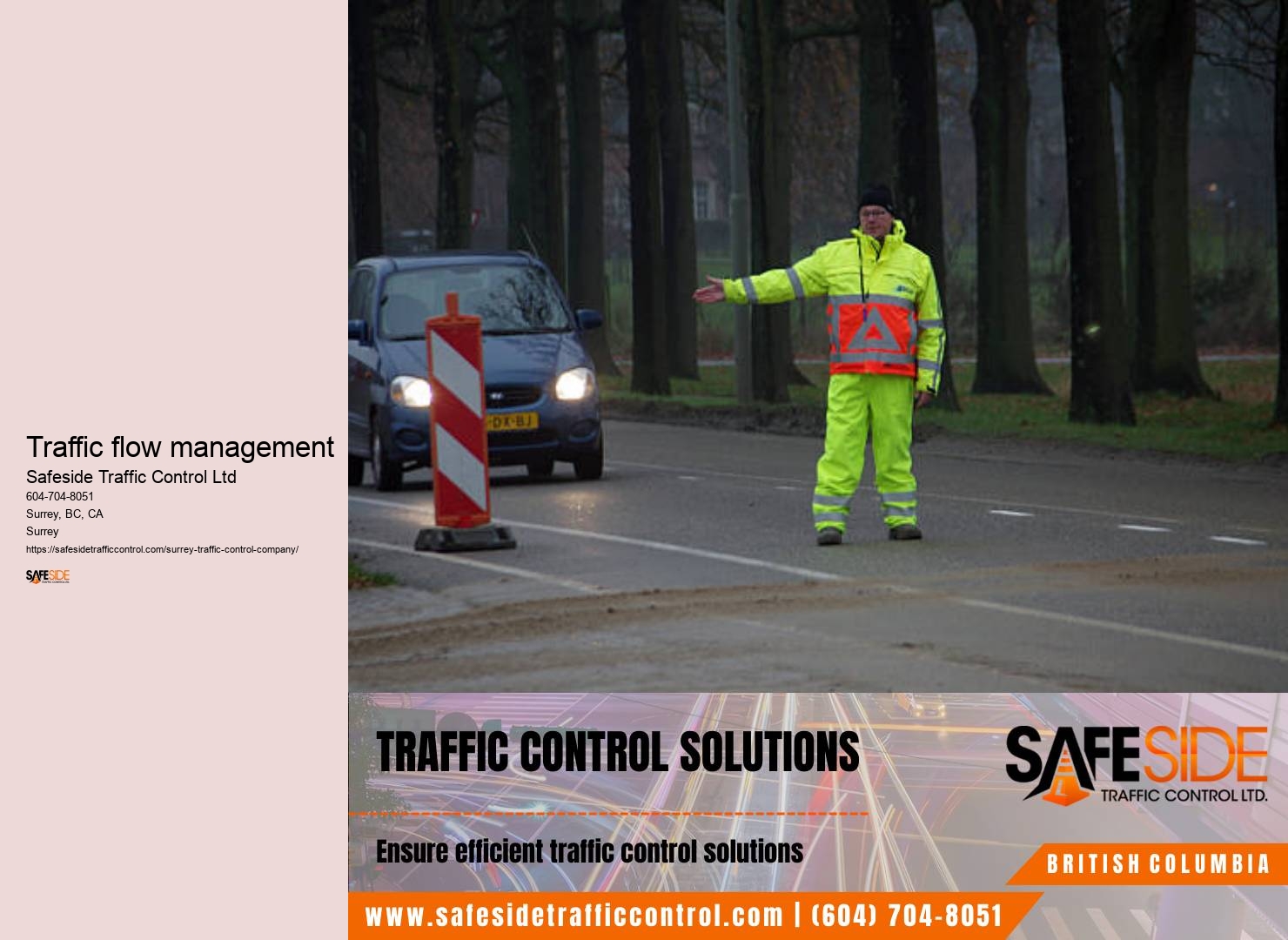Traffic control equipment rental Surrey