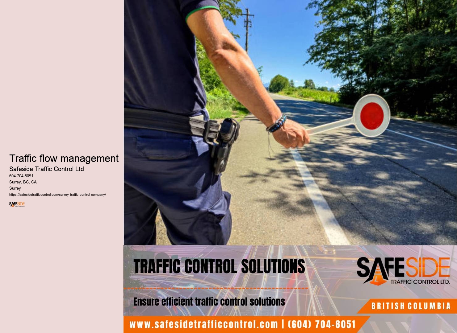 Surrey traffic control for festivals