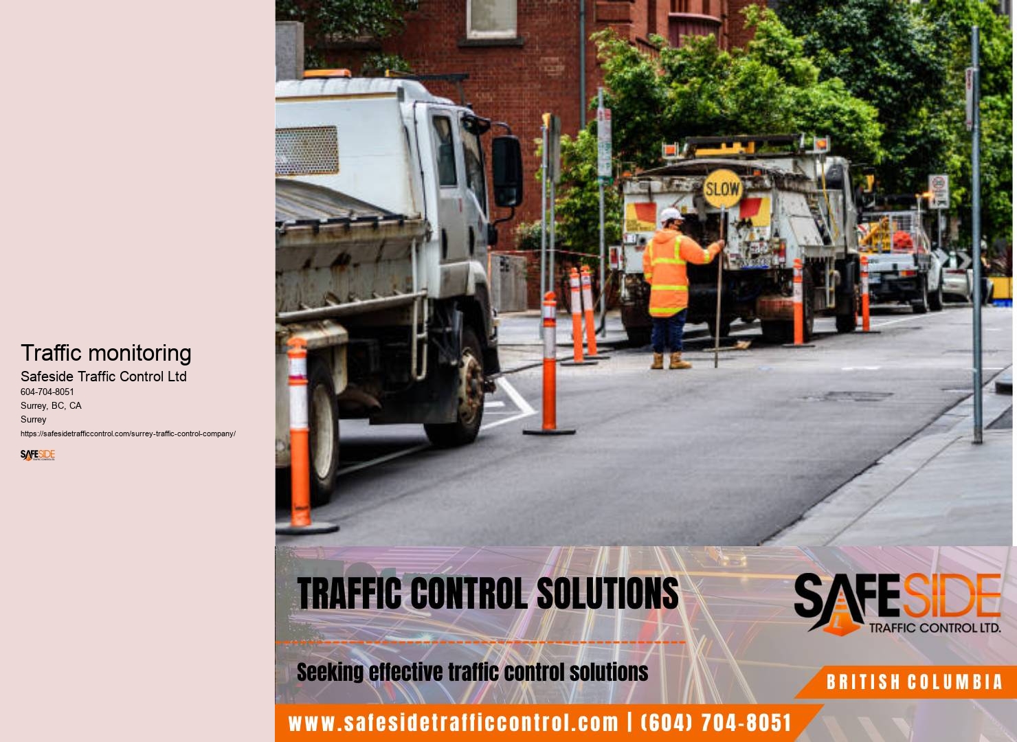 Surrey traffic control system support services