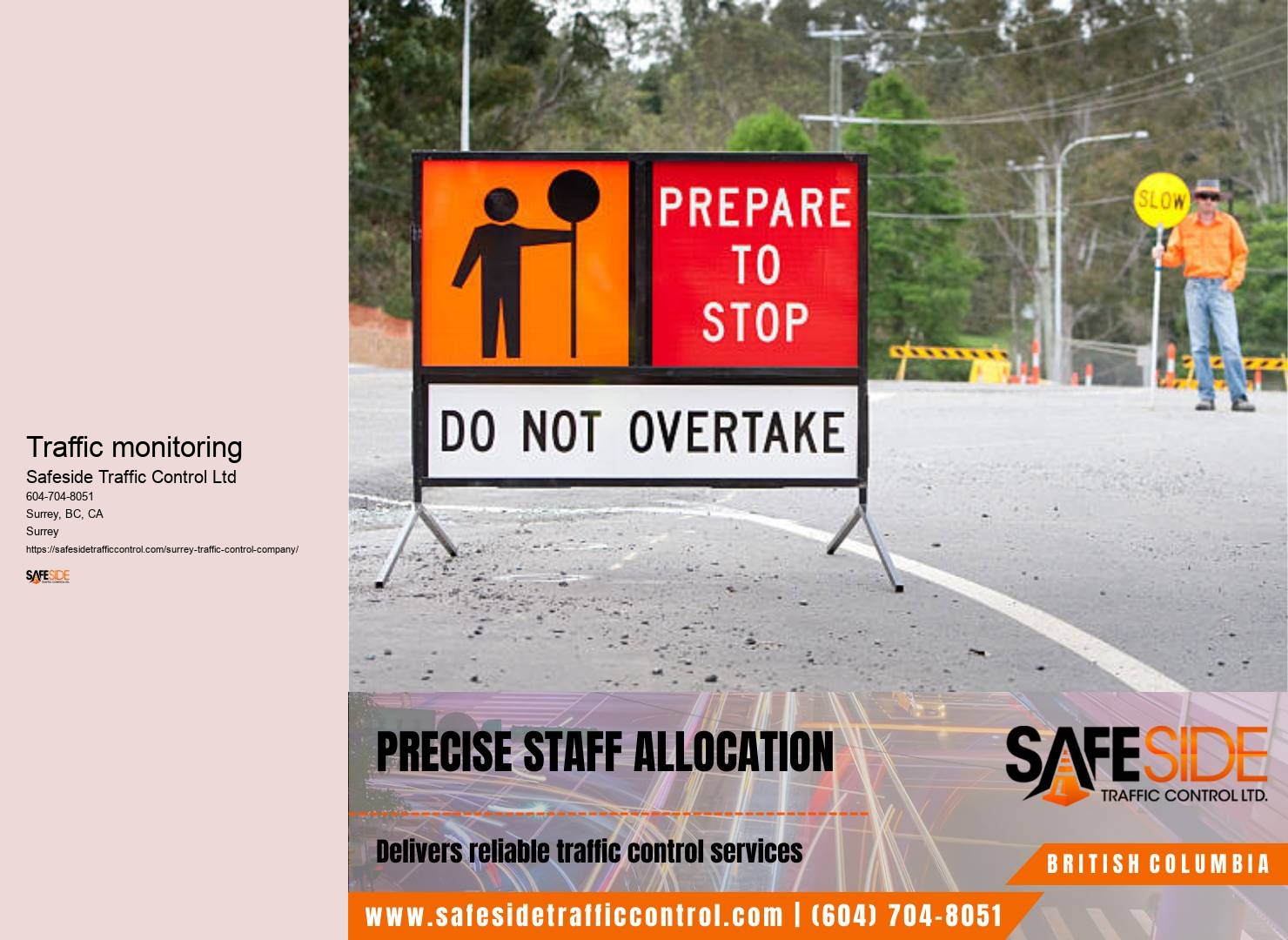 Surrey traffic control automation