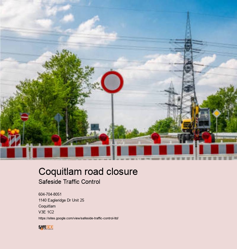 Coquitlam construction traffic flagging
