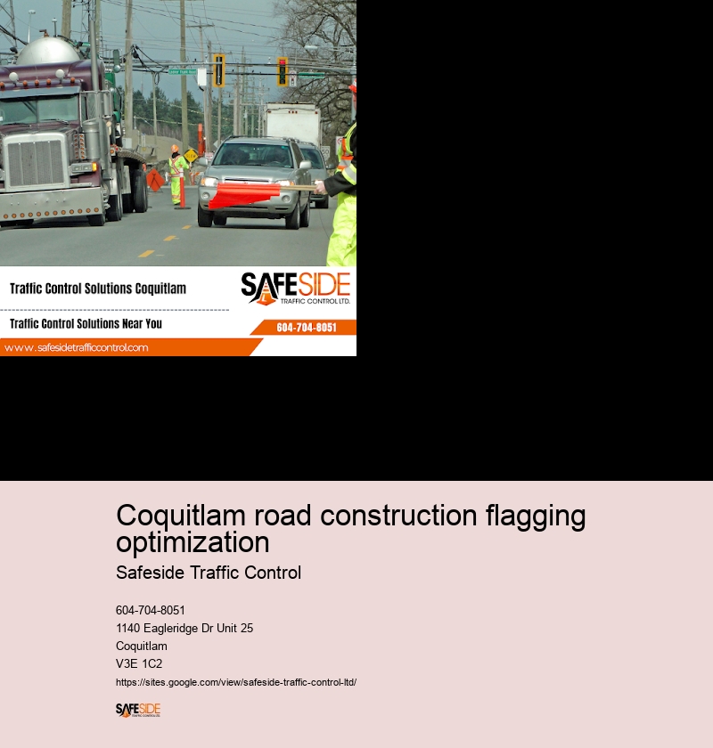 Coquitlam road construction flagging optimization