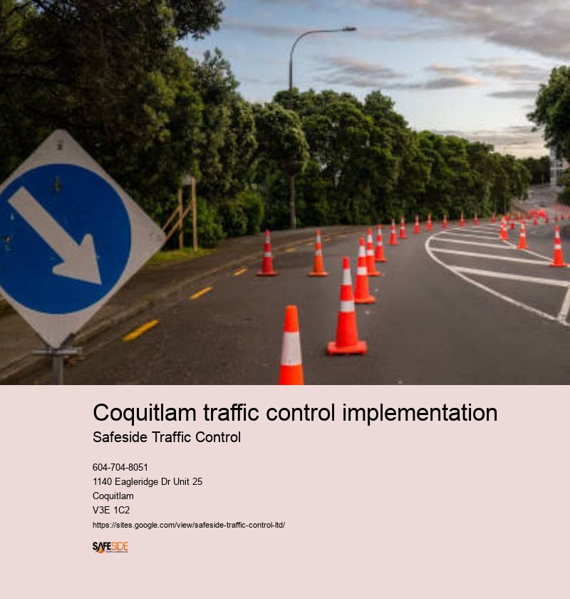 Coquitlam roadwork traffic coordination
