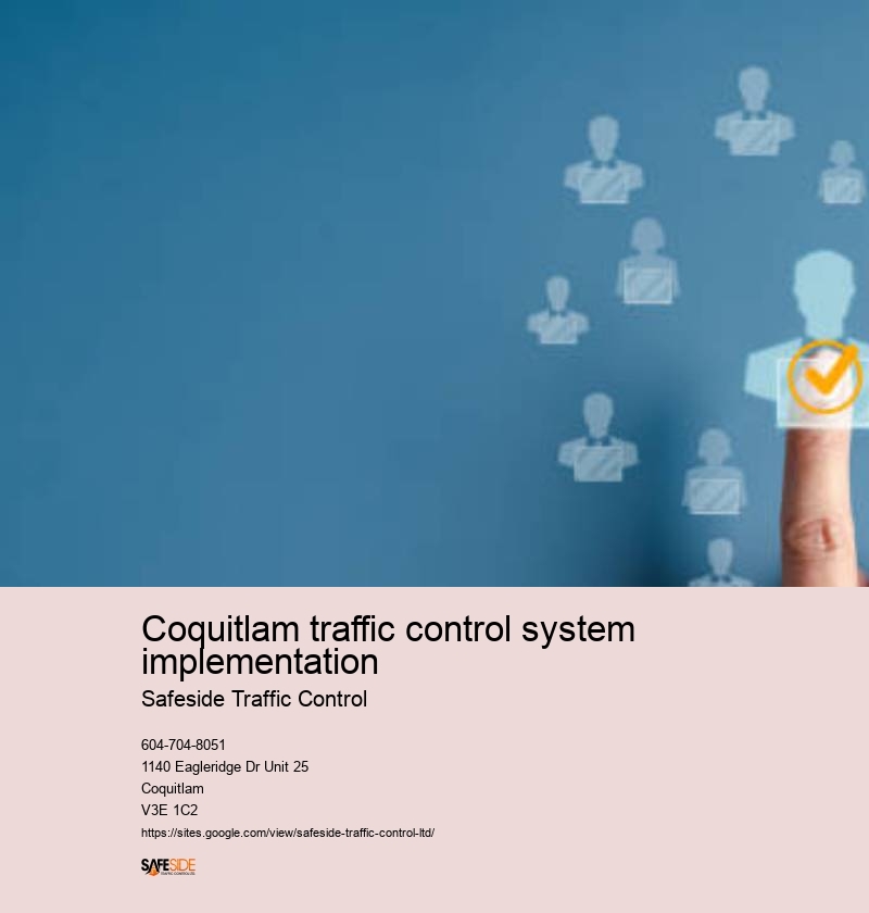 Coquitlam construction site traffic control equipment