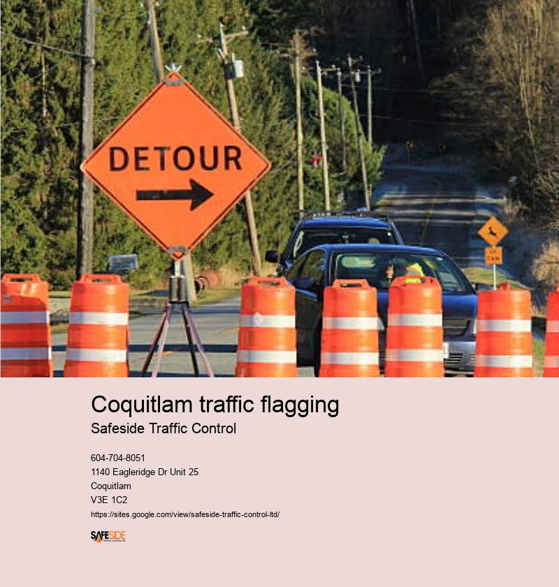 Coquitlam roadwork traffic flow