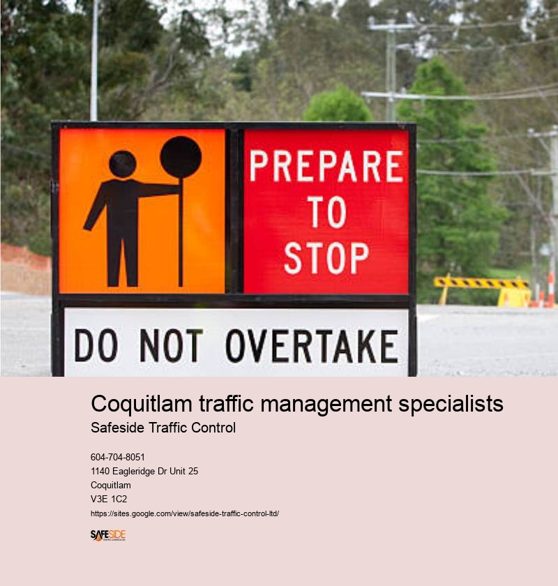Certified construction zone flaggers Coquitlam