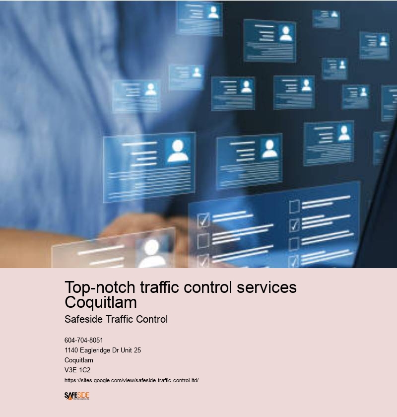 Effective road construction flagging Coquitlam