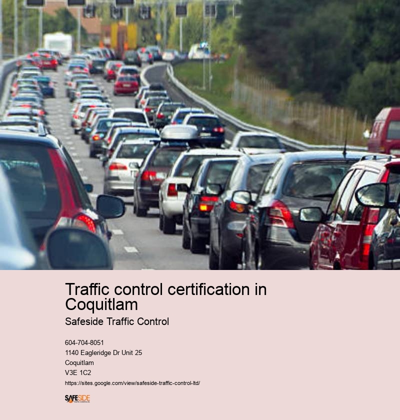 Coquitlam road construction flagging coordination