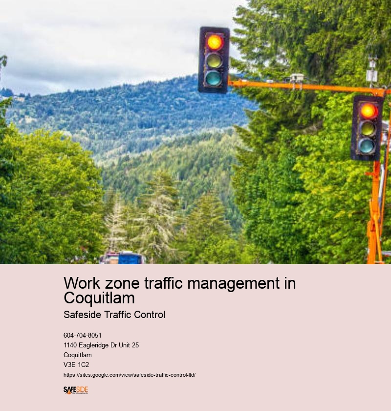 Coquitlam road work traffic coordination