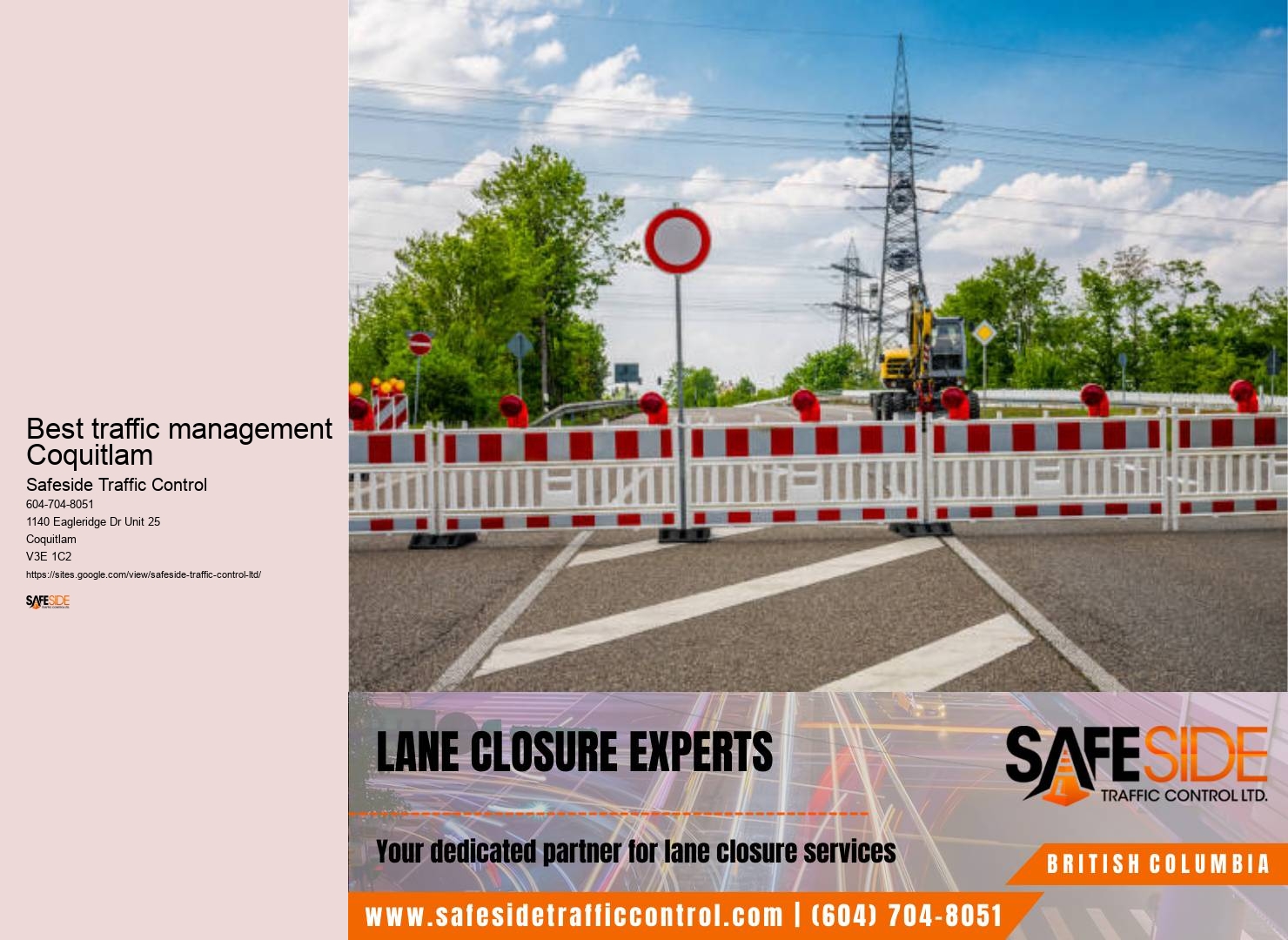 Best traffic management Coquitlam traffic safety services