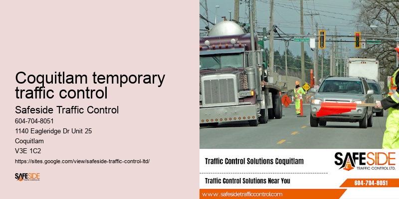 Coquitlam temporary traffic control