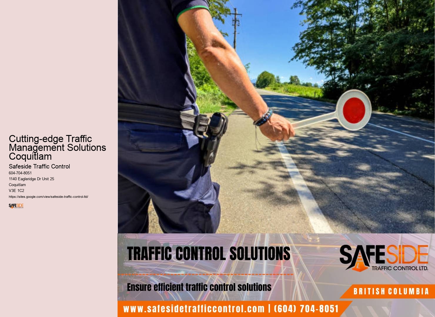 Cutting-edge Traffic Management Solutions Coquitlam Construction Site Safety