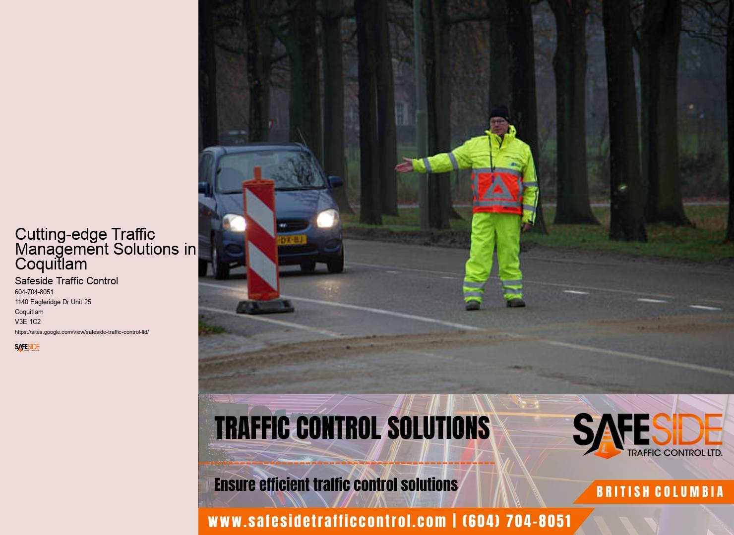 Expertise in Traffic Control Cutting-edge Traffic Management Solutions in Coquitlam