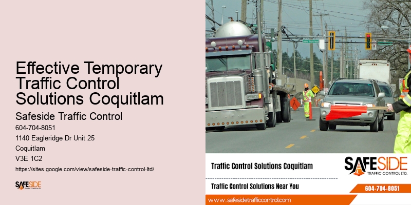 Effective Temporary Traffic Control Solutions Coquitlam