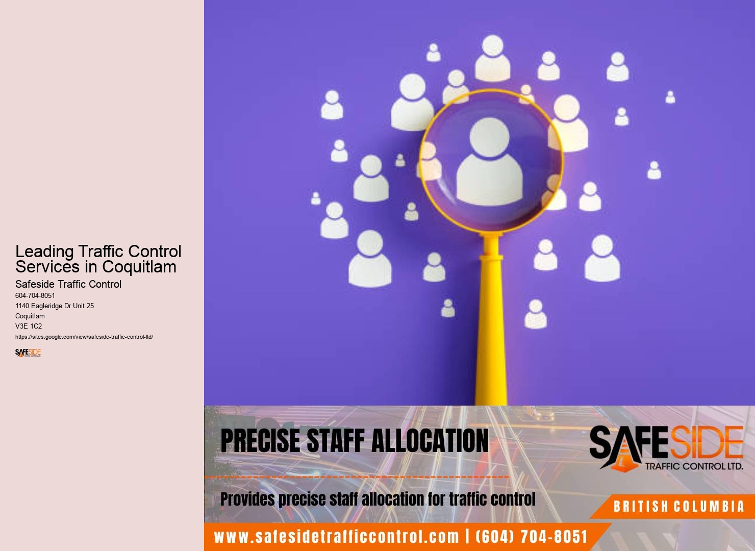 Tailored Traffic Control Plans in Leading Traffic Control Services in Coquitlam
