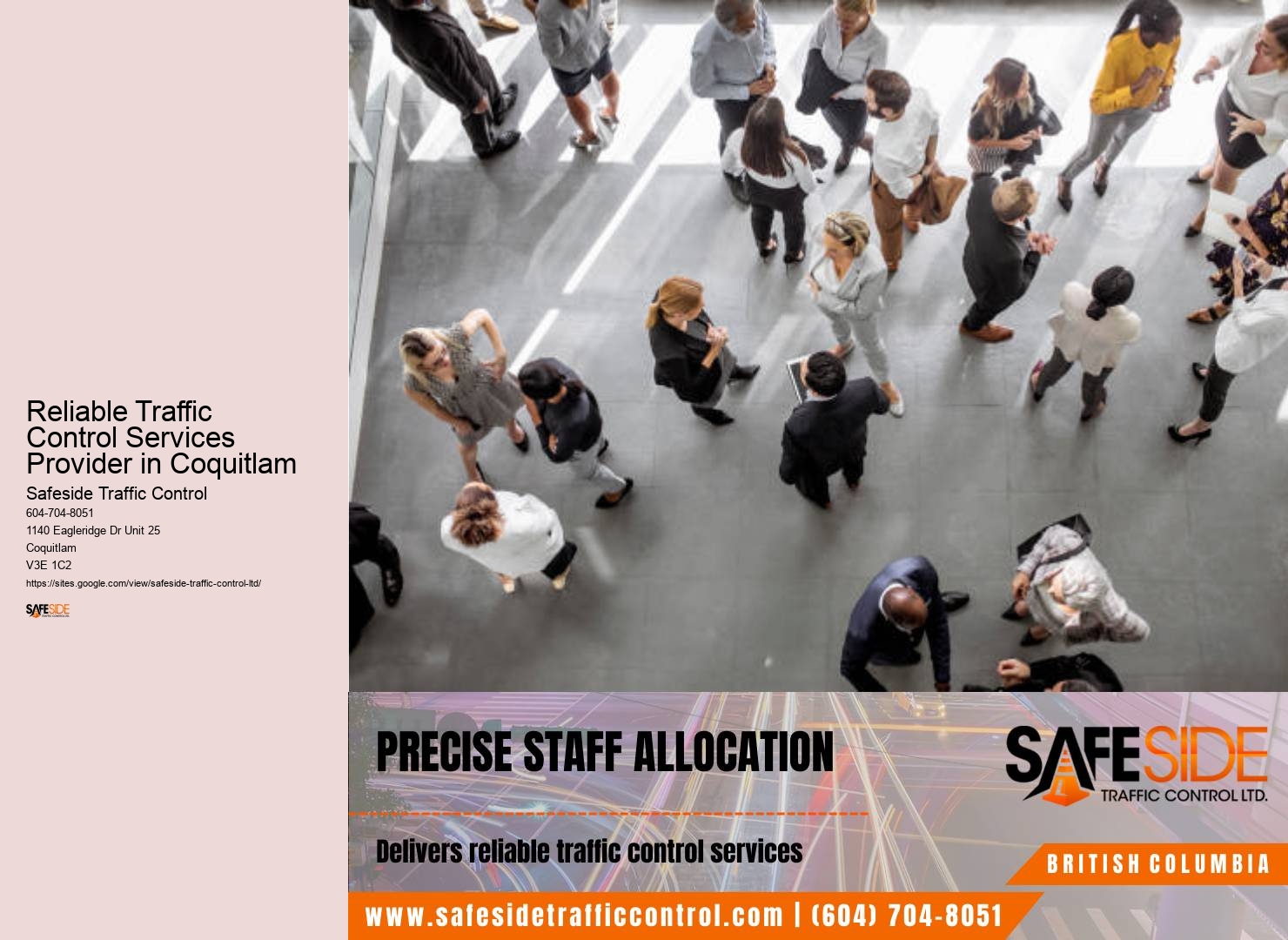 Reliable Traffic Control Services Provider in Coquitlam traffic safety specialists