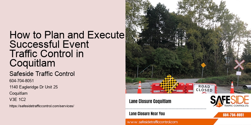 How to Plan and Execute Successful Event Traffic Control in Coquitlam