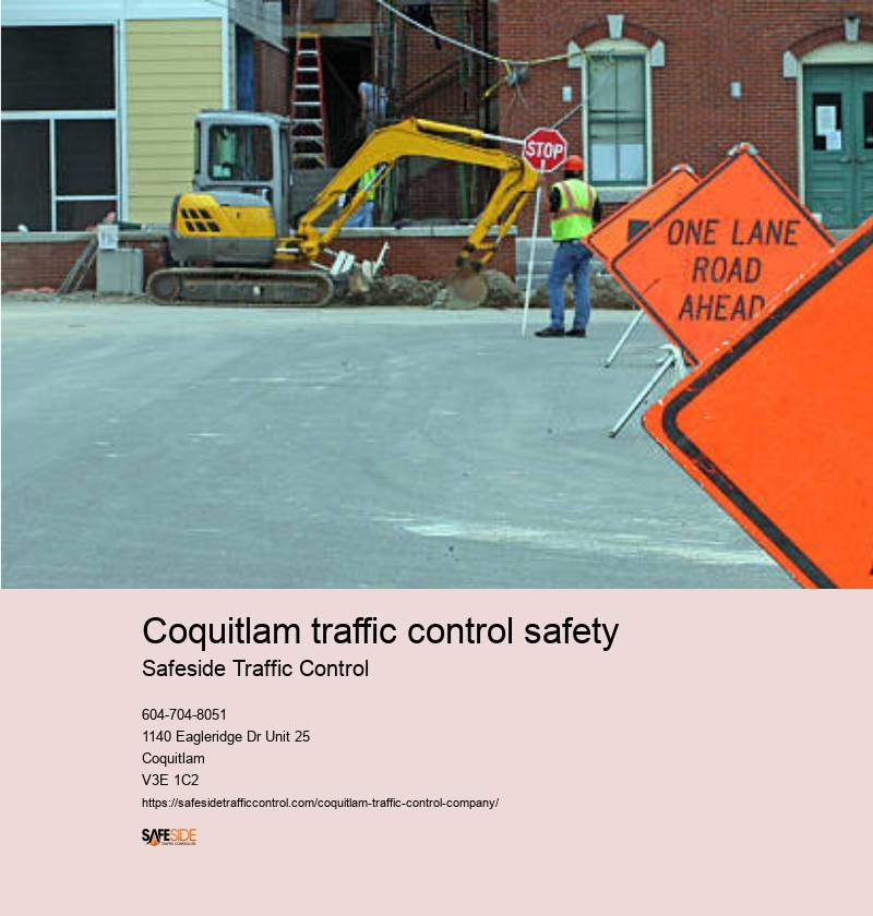 Construction site traffic management Coquitlam