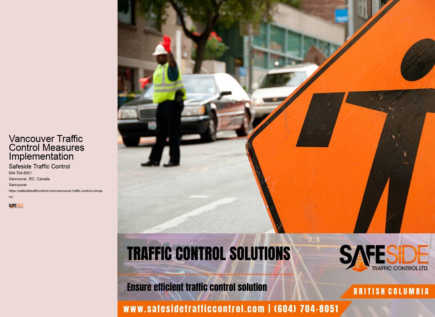 Vancouver Traffic Control Measures Implementation