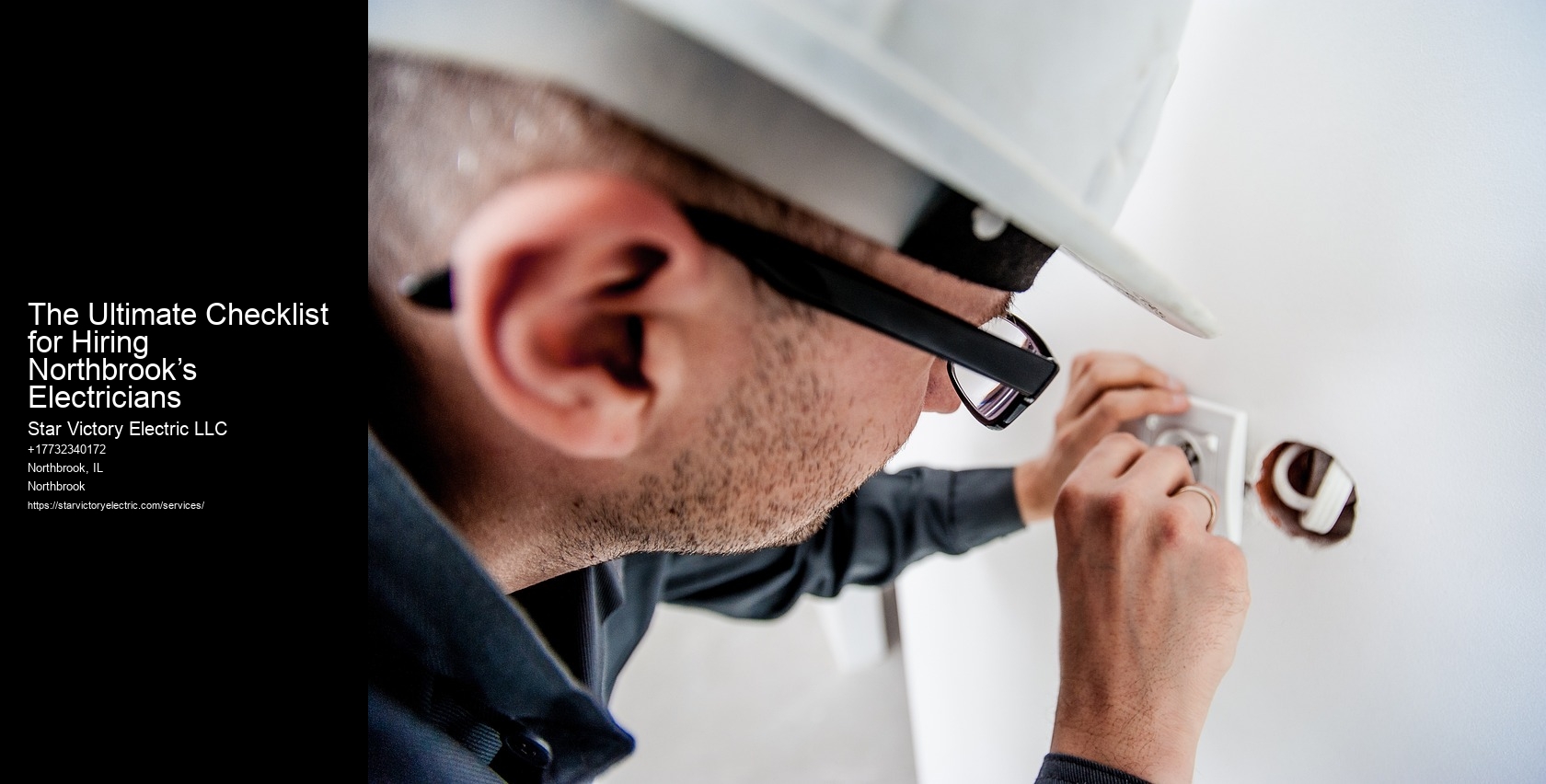 The Ultimate Checklist for Hiring Northbrook’s Electricians Star Victory Electric LLC The Ultimate Checklist for Hiring Northbrook’s Electricians