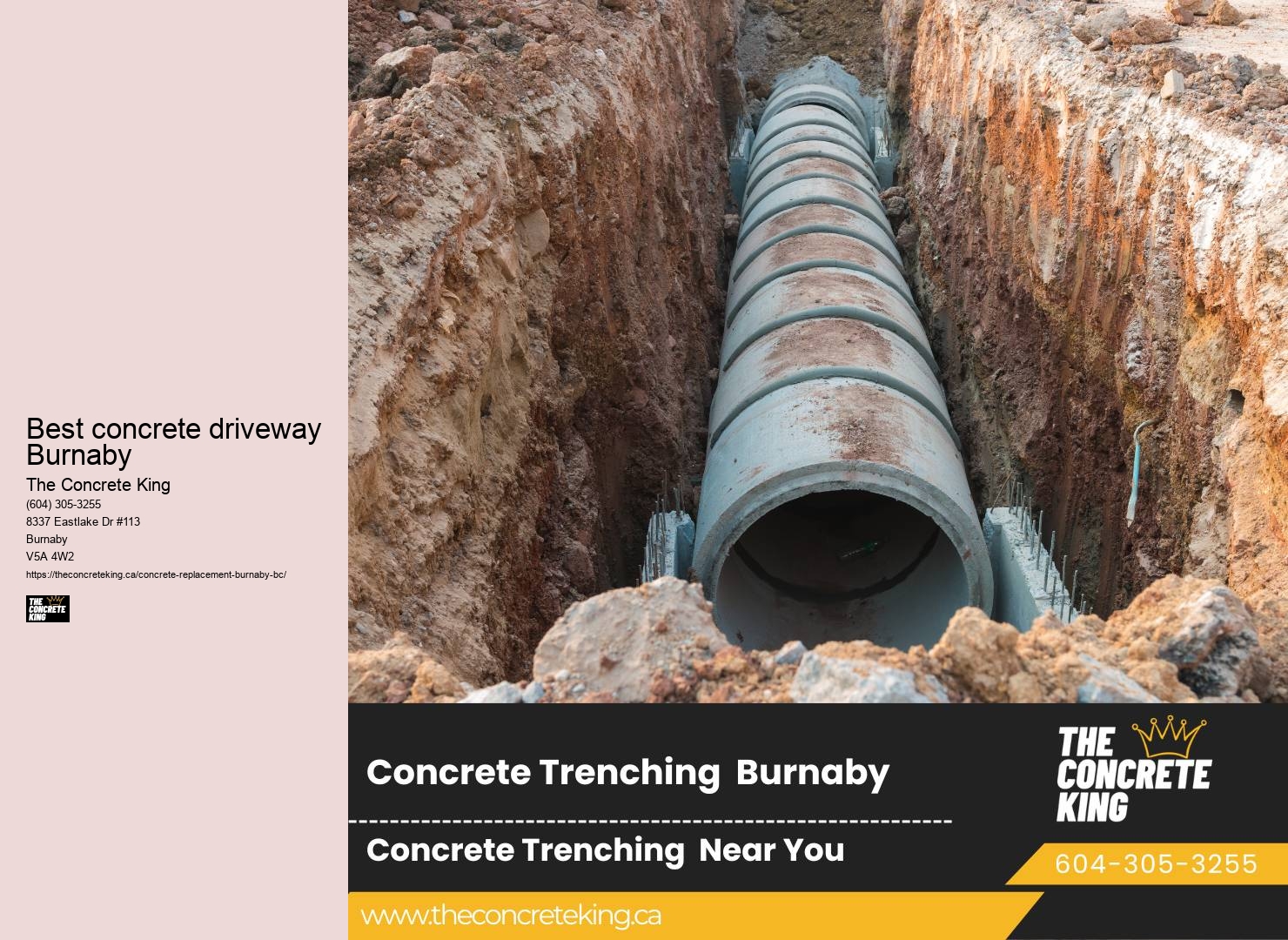 Modern Driveway Design Best concrete driveway Burnaby