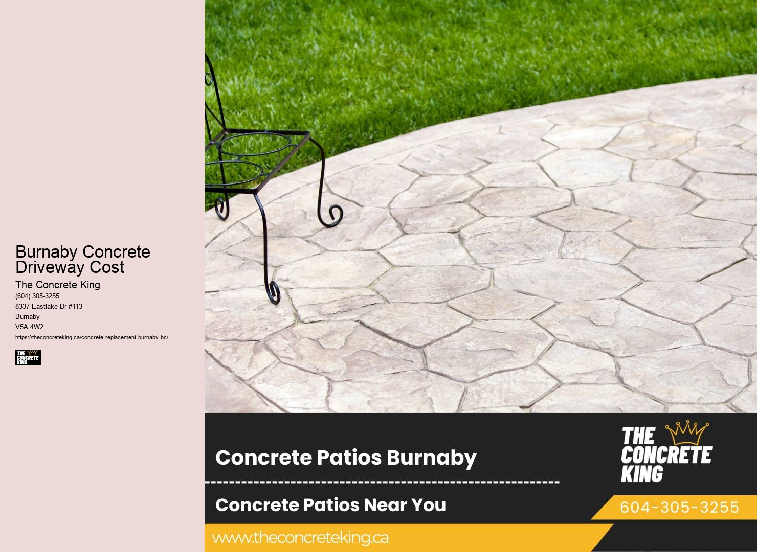 Trusted Driveway Concrete Replacement Burnaby Concrete Driveway Cost BC