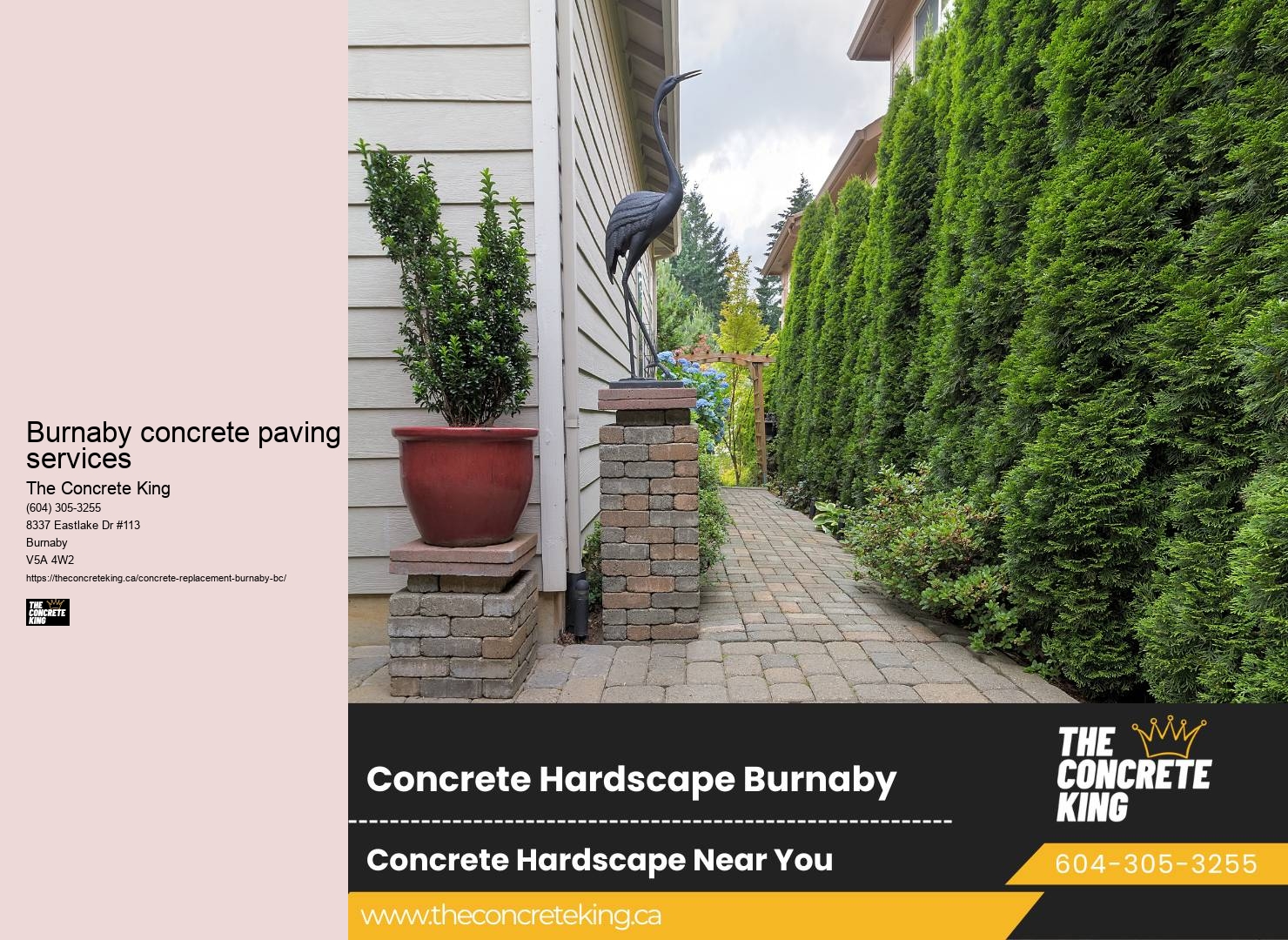Best Driveway Resurfacing Burnaby concrete paving services