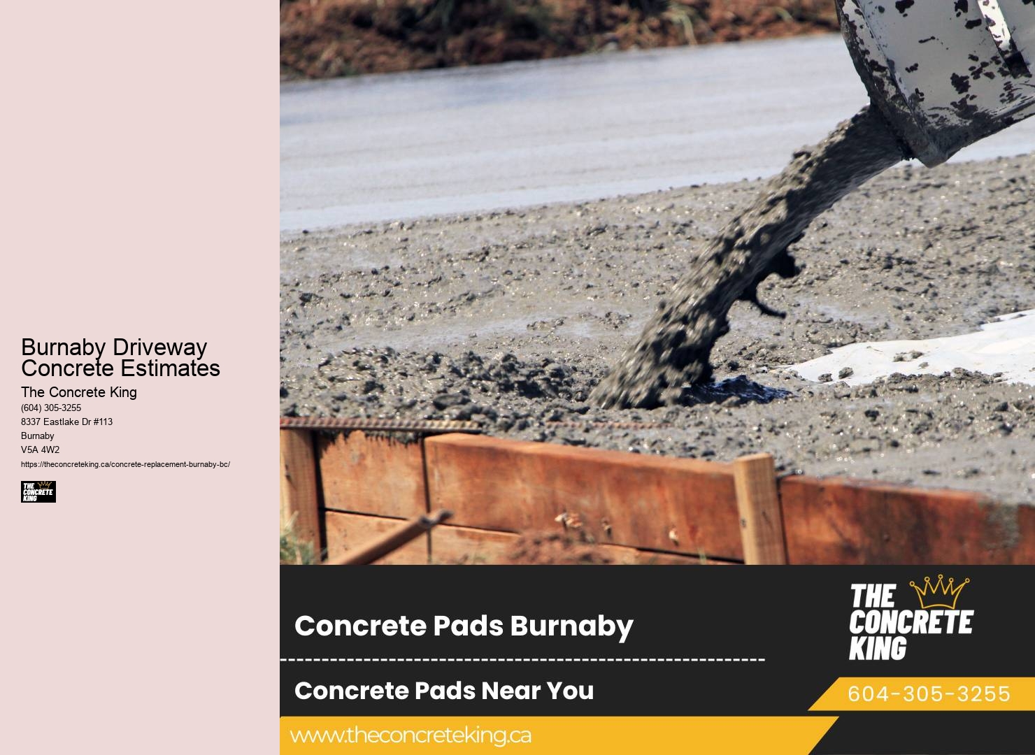 Concrete Driveway Finishing Burnaby Driveway Concrete Estimates