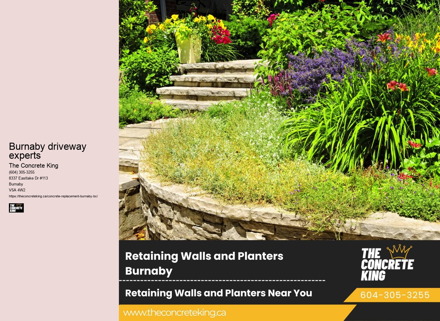 Burnaby driveway experts Concrete Driveway Restoration