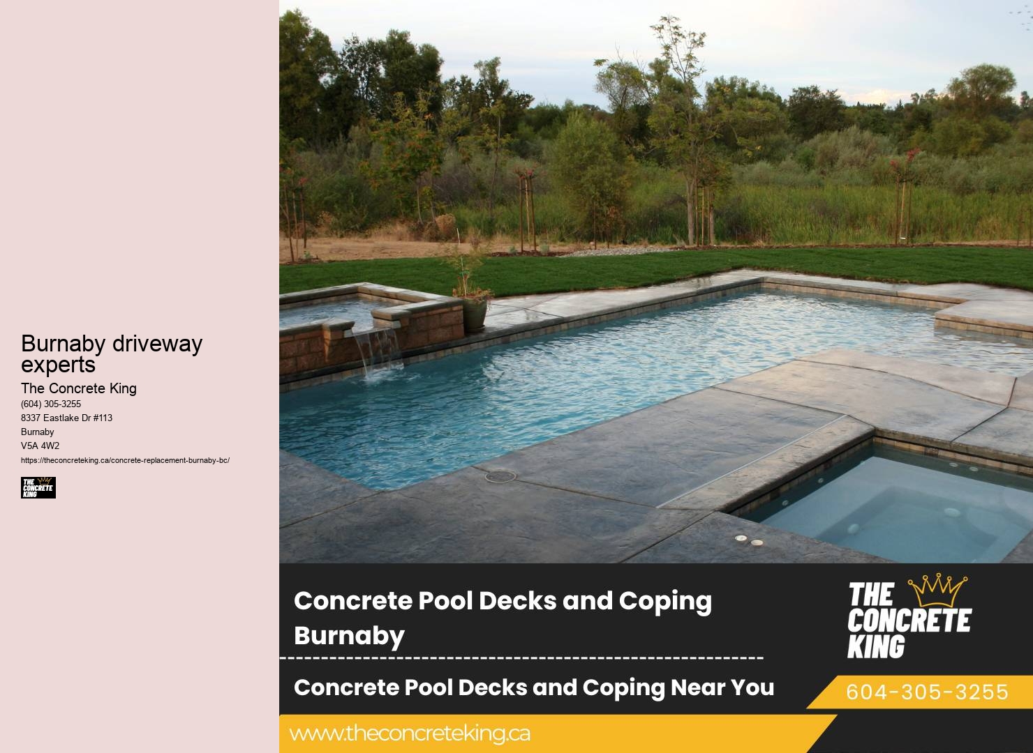 Driveway replacement contractors Burnaby driveway experts