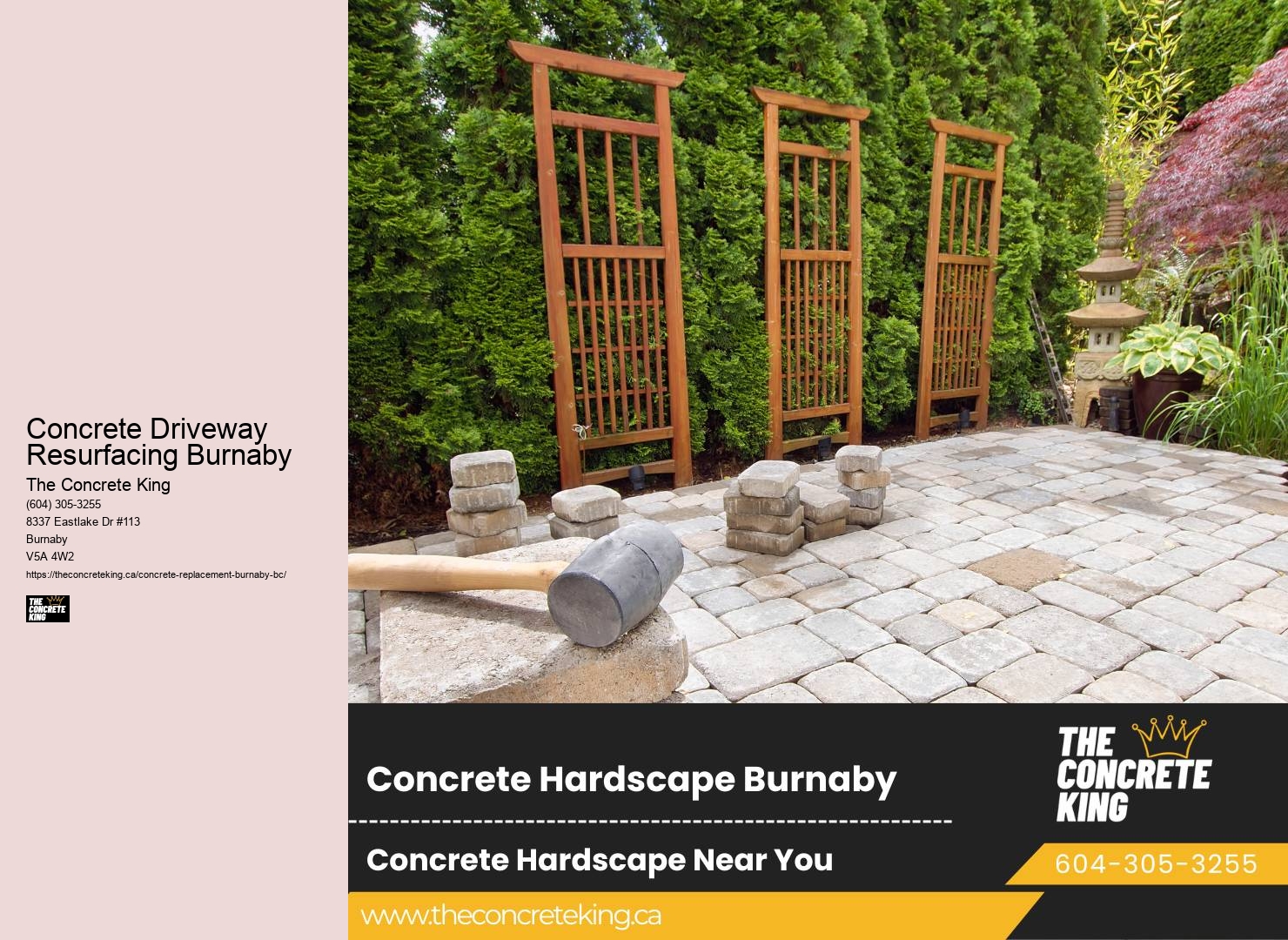Trusted Driveway Installation Concrete Driveway Resurfacing Burnaby BC