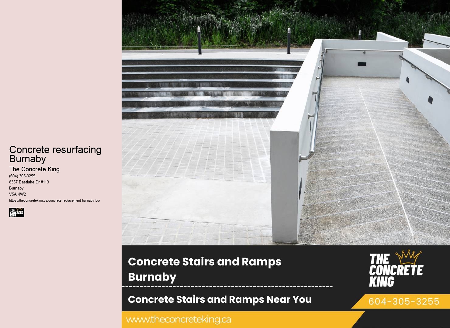 Replace Driveway with Concrete Concrete resurfacing Burnaby