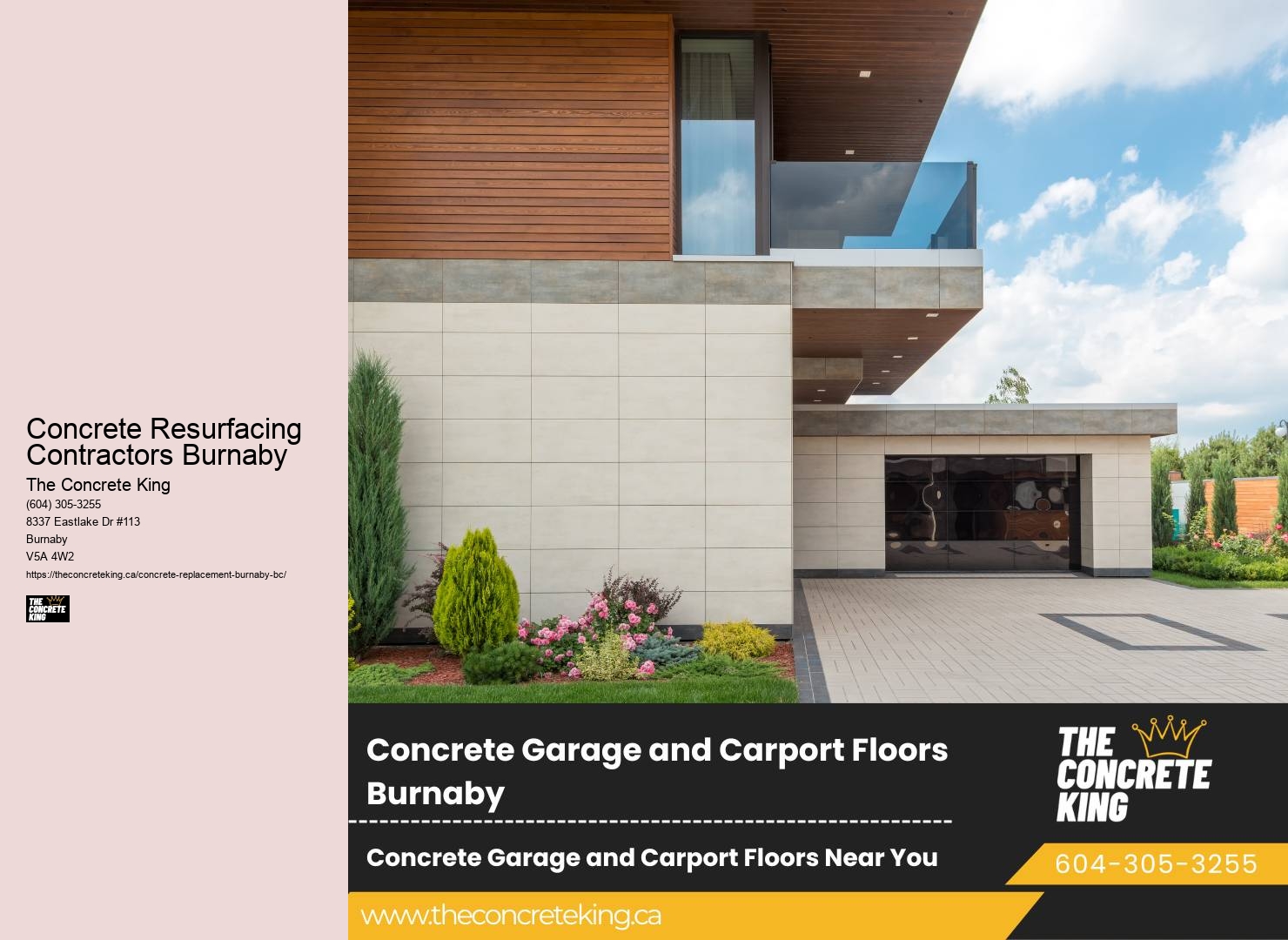 Concrete driveway repair Concrete Resurfacing Contractors Burnaby