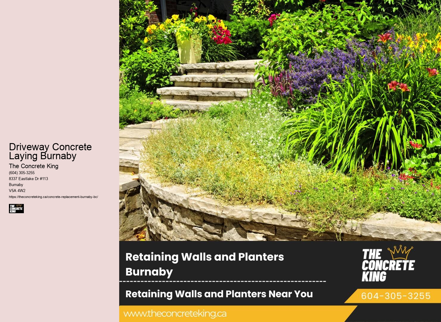 Concrete Driveway Maintenance Driveway Concrete Laying Burnaby