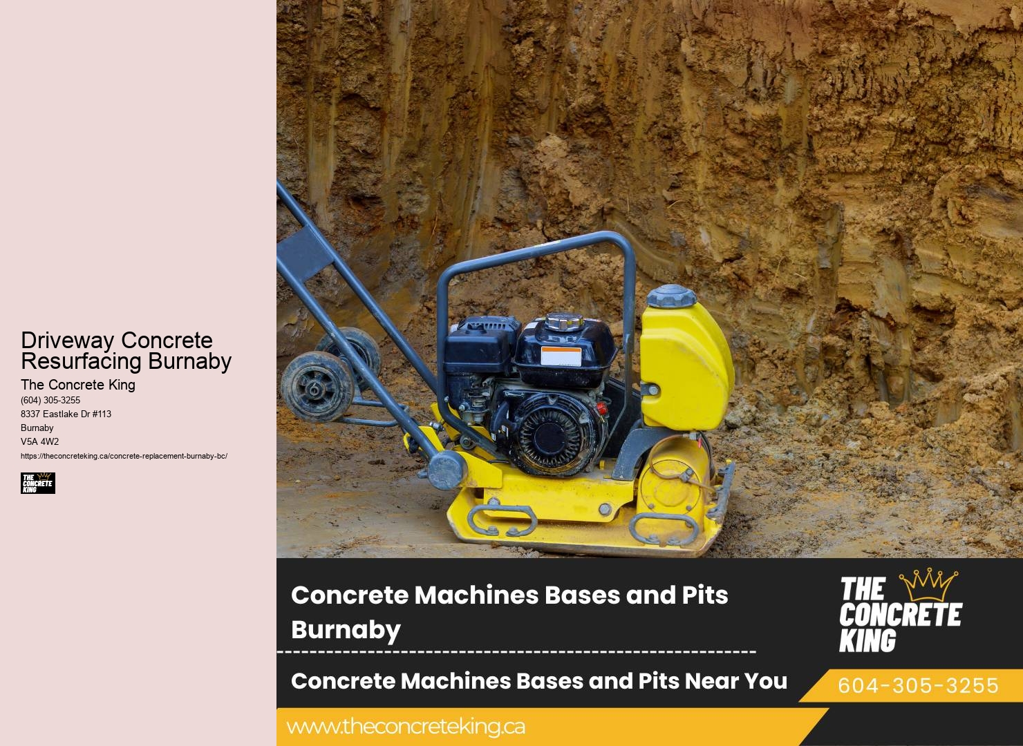 Driveway repair near me Driveway Concrete Resurfacing Burnaby