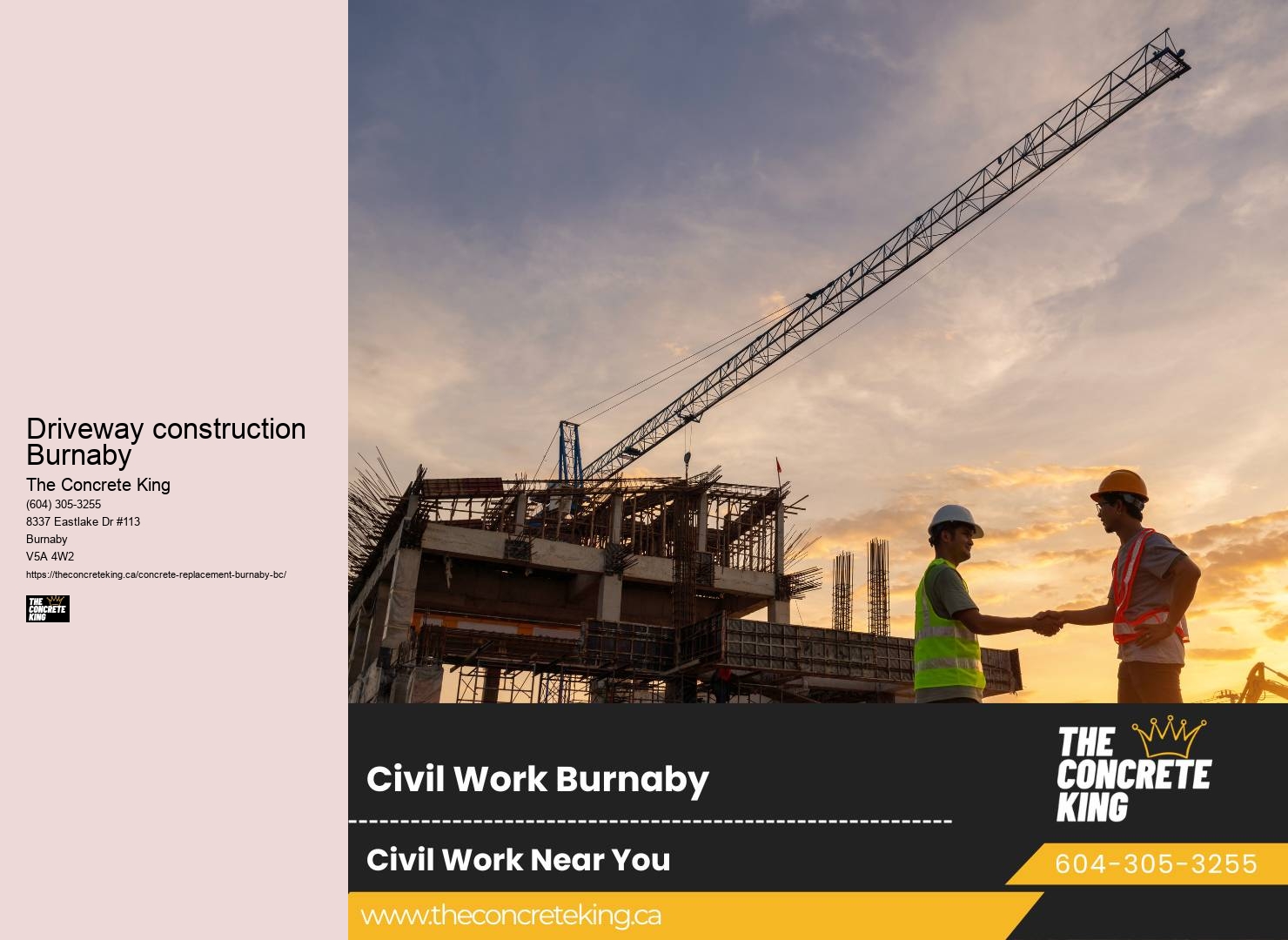 Driveway repair specialists Driveway construction Burnaby