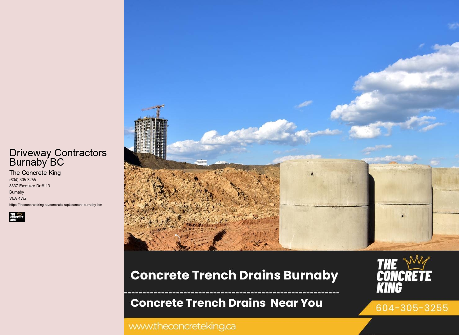 Concrete driveway installation Driveway Contractors Burnaby BC