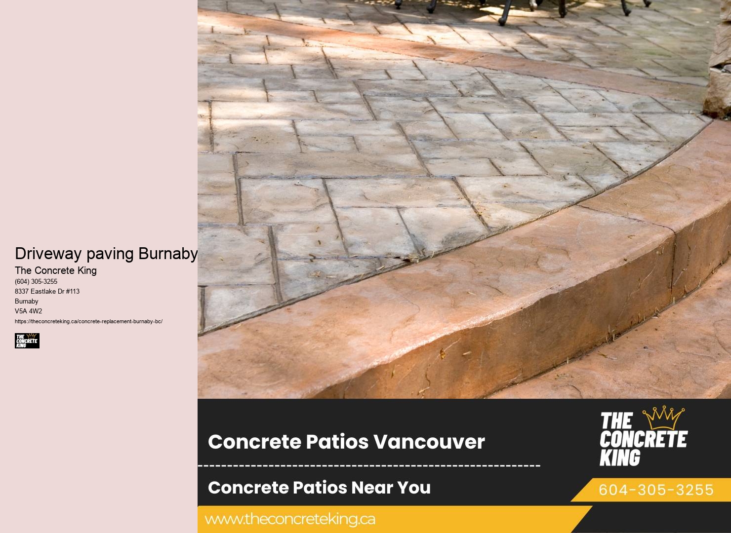 Driveway paving Burnaby