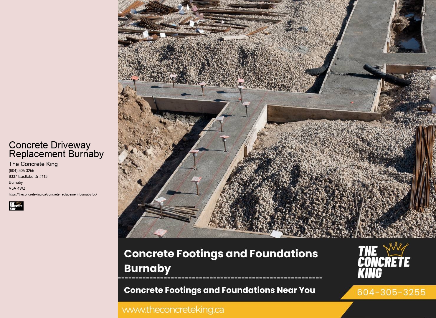 Local driveway contractors Concrete Driveway Replacement Burnaby