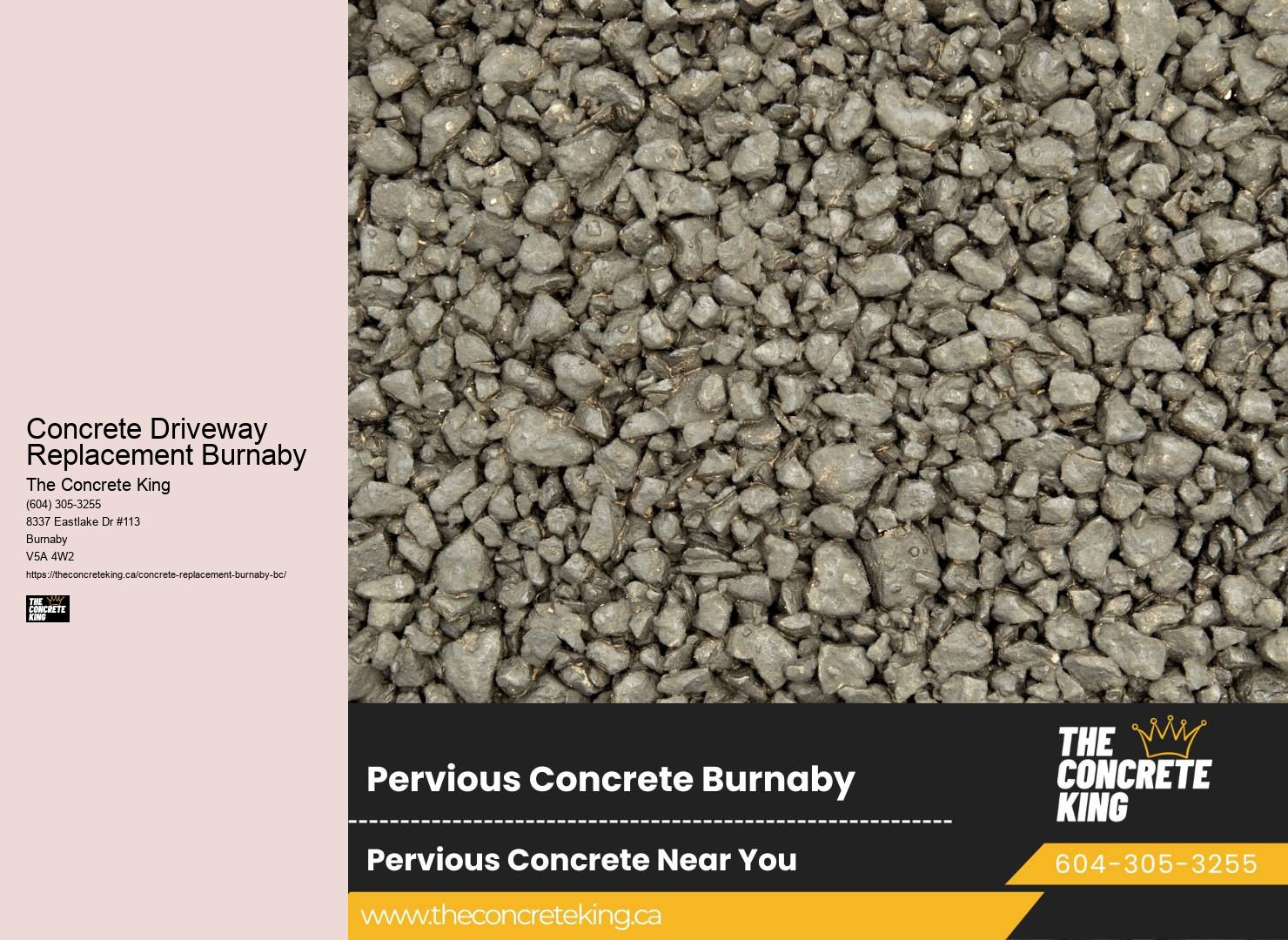 Concrete Driveway Replacement Burnaby driveway paving