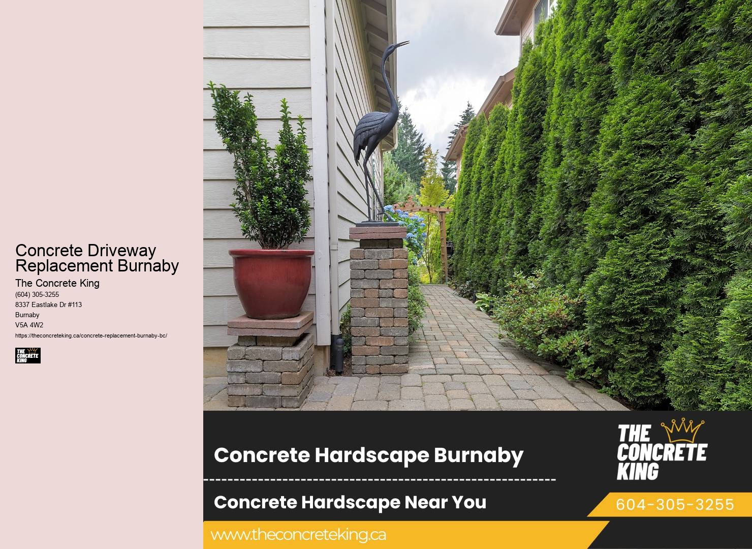 Driveway Paving Replacement Concrete Driveway Replacement Burnaby
