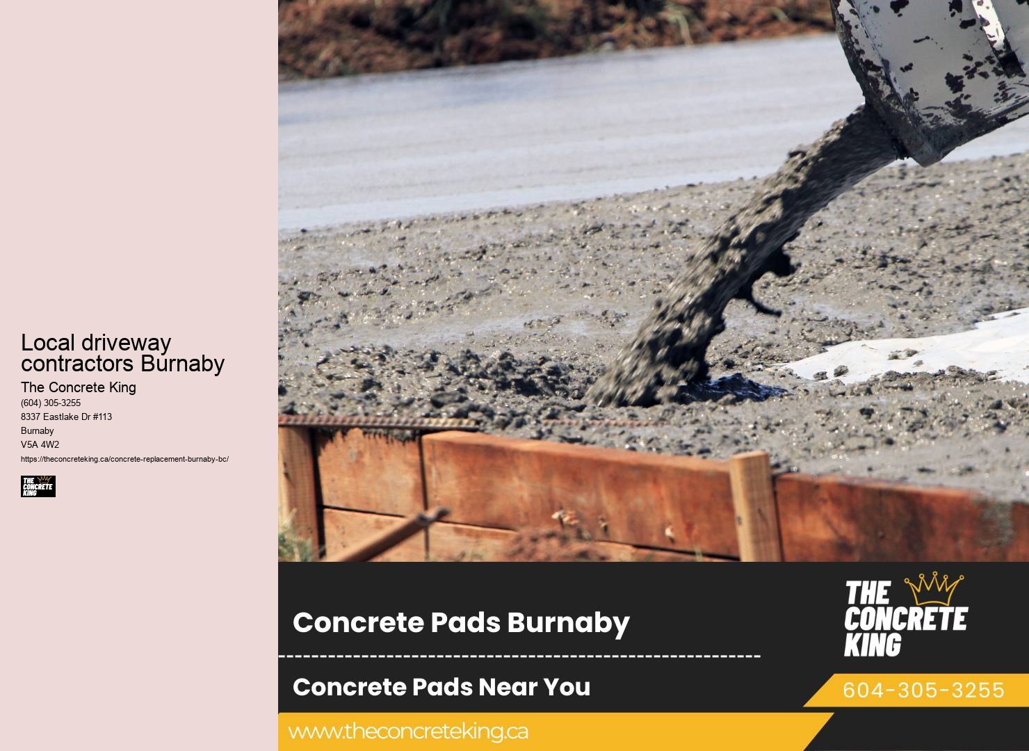 Local driveway contractors Burnaby driveway crack repair services