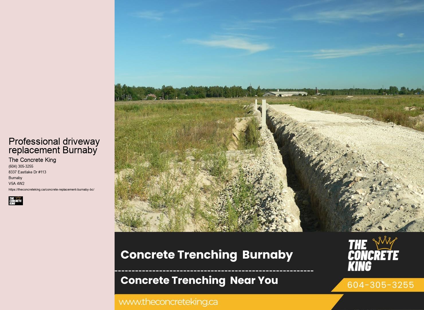 Driveway Resurfacing Services Professional driveway replacement Burnaby BC