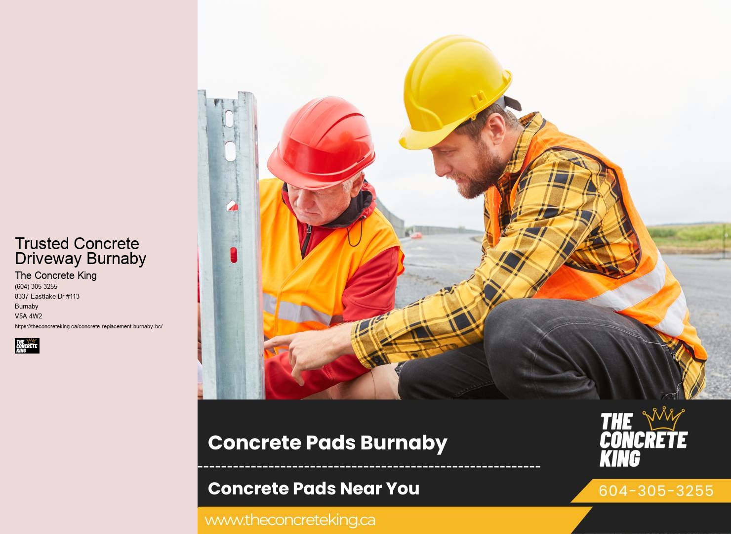 Driveway Concrete Laying Trusted Concrete Driveway Burnaby