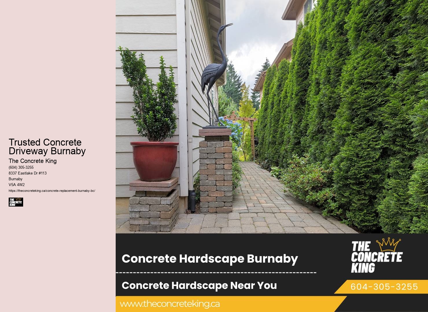 Trusted Concrete Driveway Burnaby Concrete Driveway Pricing